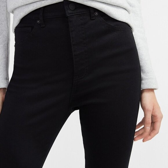 Black High-Waisted Supersoft Skinny Pant - Picture 4 of 11